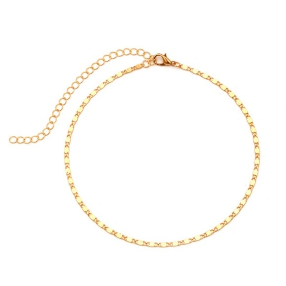 Boutique Minimalist Layers Choker Necklace - Picture 8 of 8